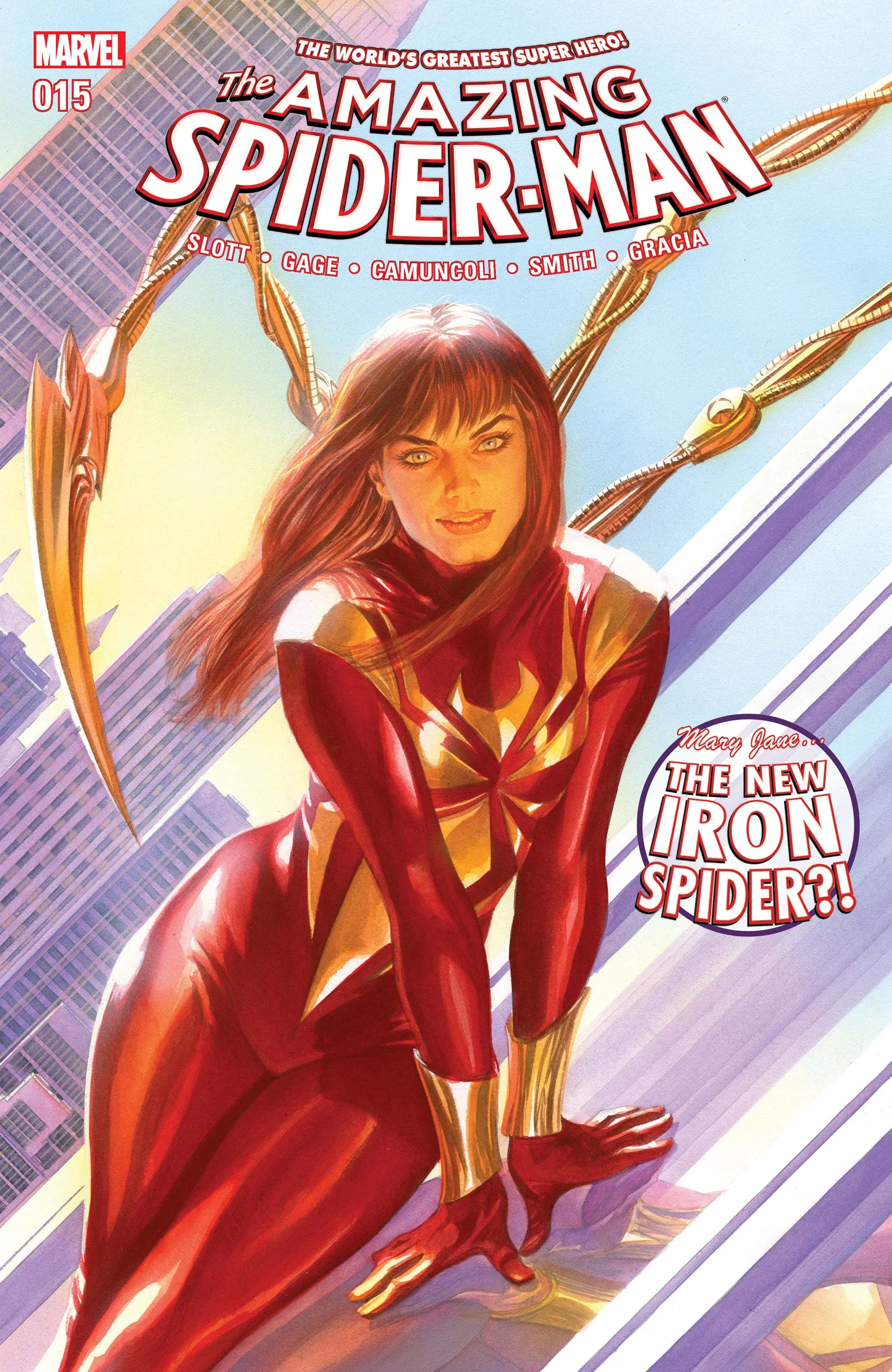 Couverture de The Amazing Spider-Man (2015) #15