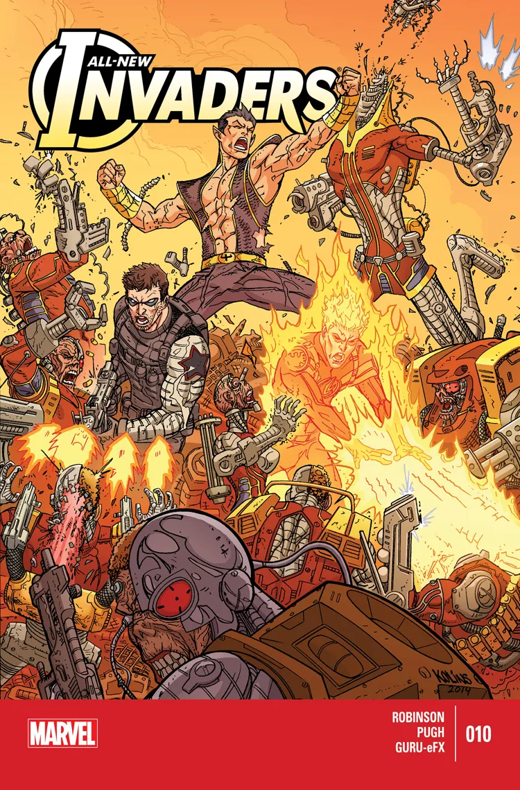 Couverture de All-New Invaders (2014) #10