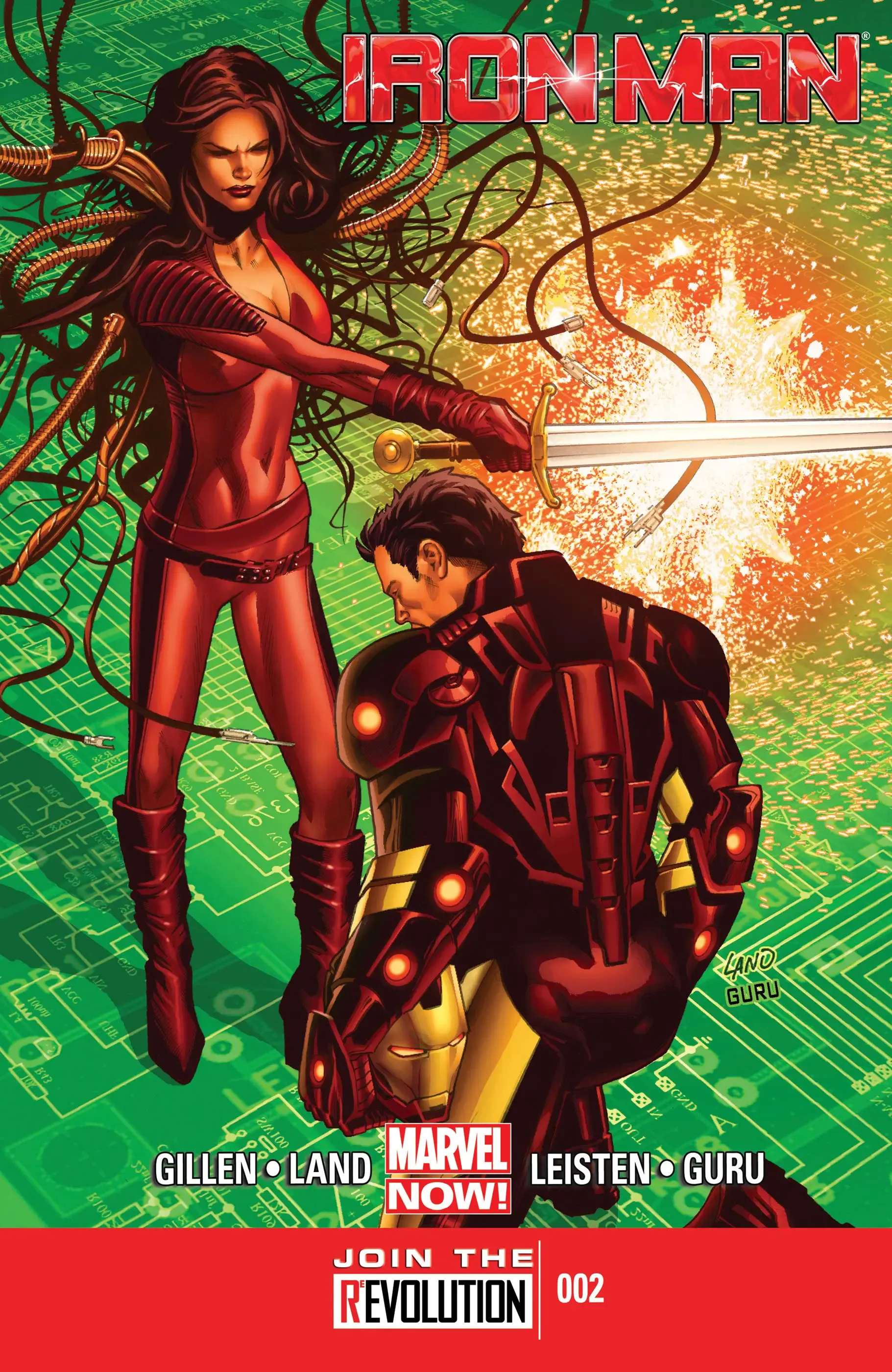 Couverture de Iron Man (2012) #2