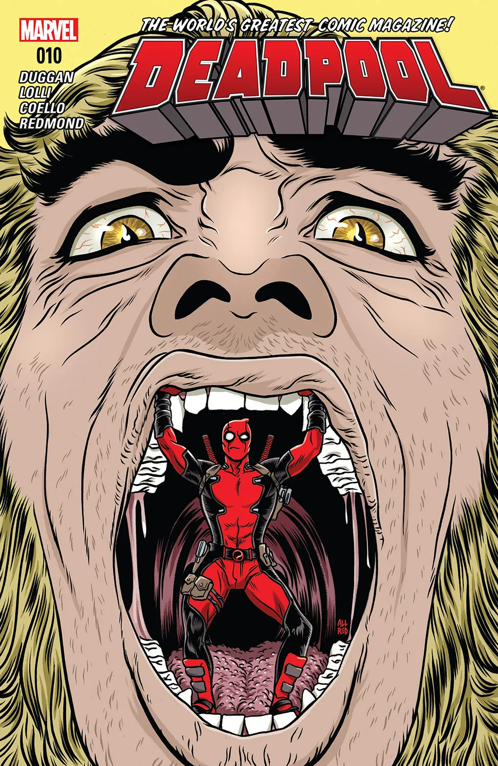 Couverture de Deadpool (2015) #10