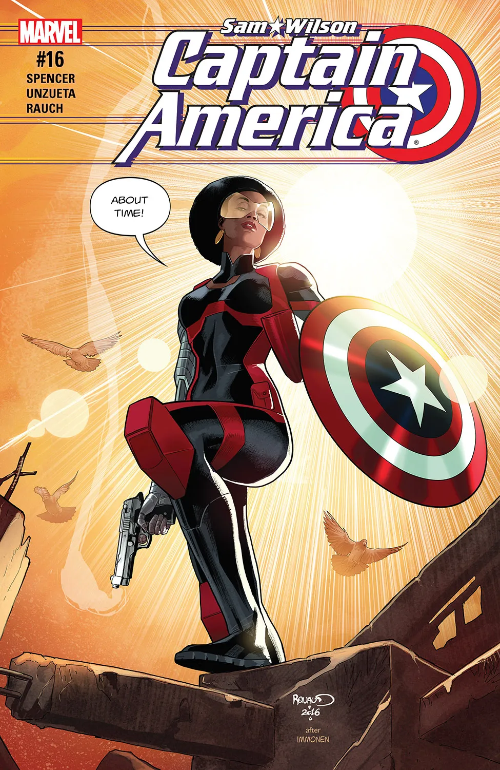 Couverture de Captain America: Sam Wilson (2015) #16