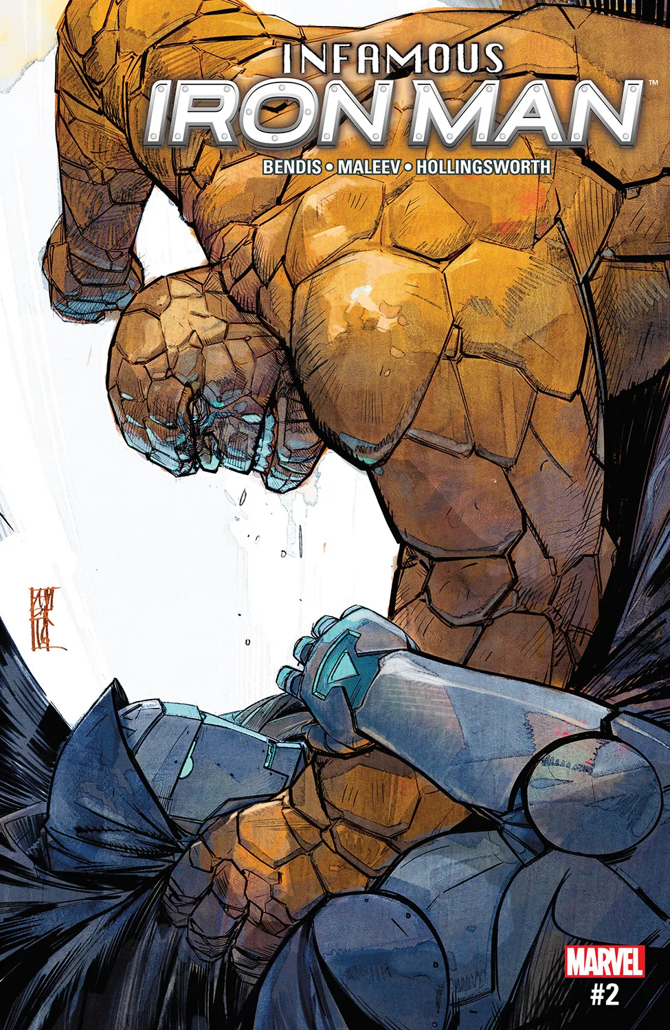 Couverture de Infamous Iron Man (2016) #2