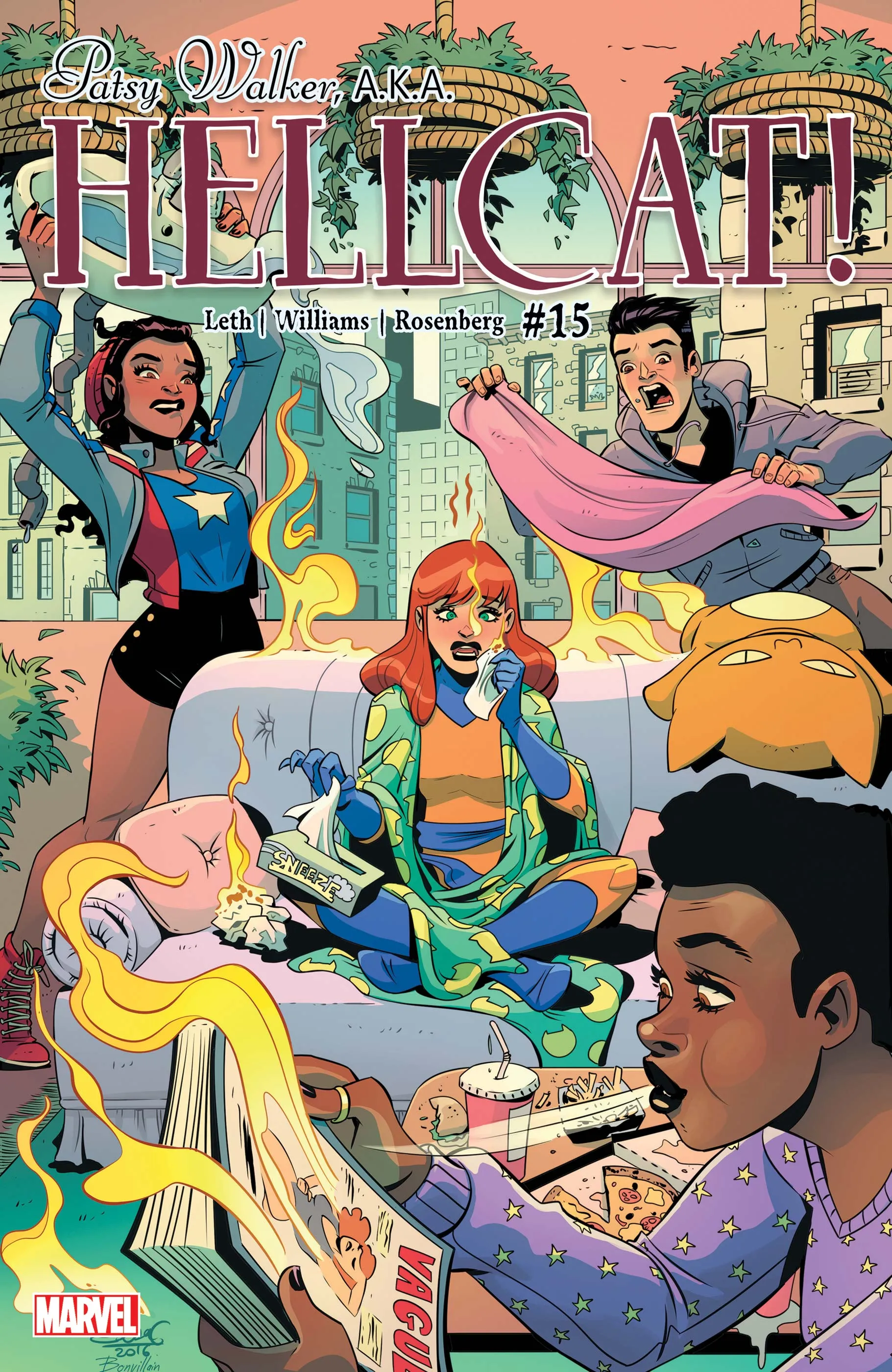 Couverture de Patsy Walker, a.K.a. Hellcat! (2015) #15