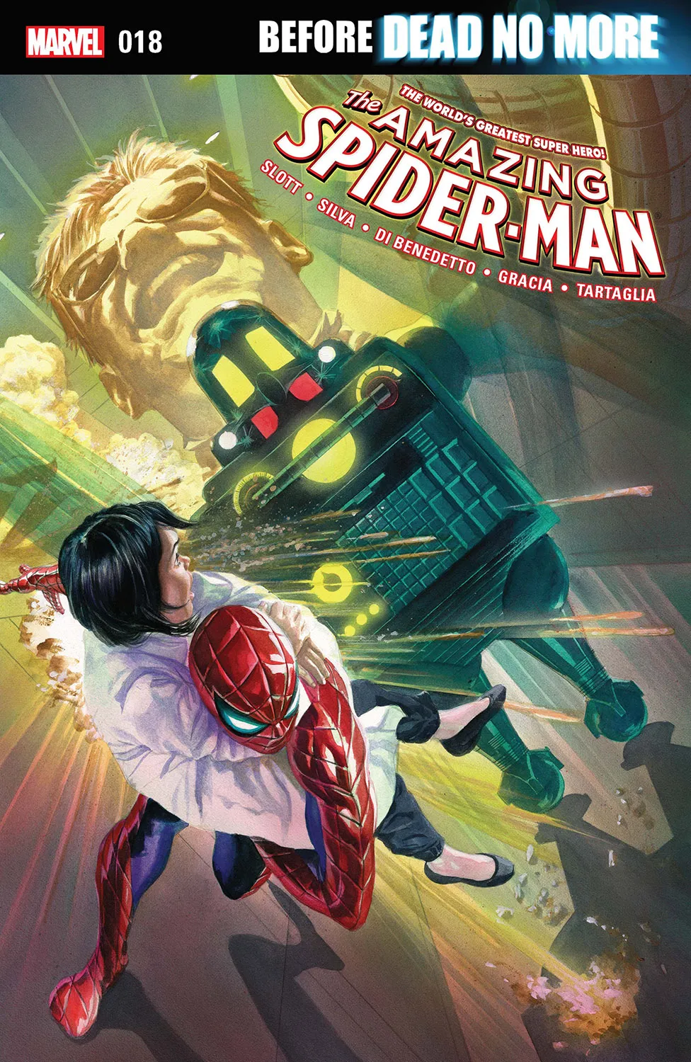 Couverture de The Amazing Spider-Man (2015) #18