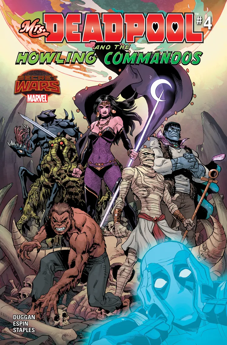Couverture de Mrs. Deadpool and the Howling Commandos (2015) #4