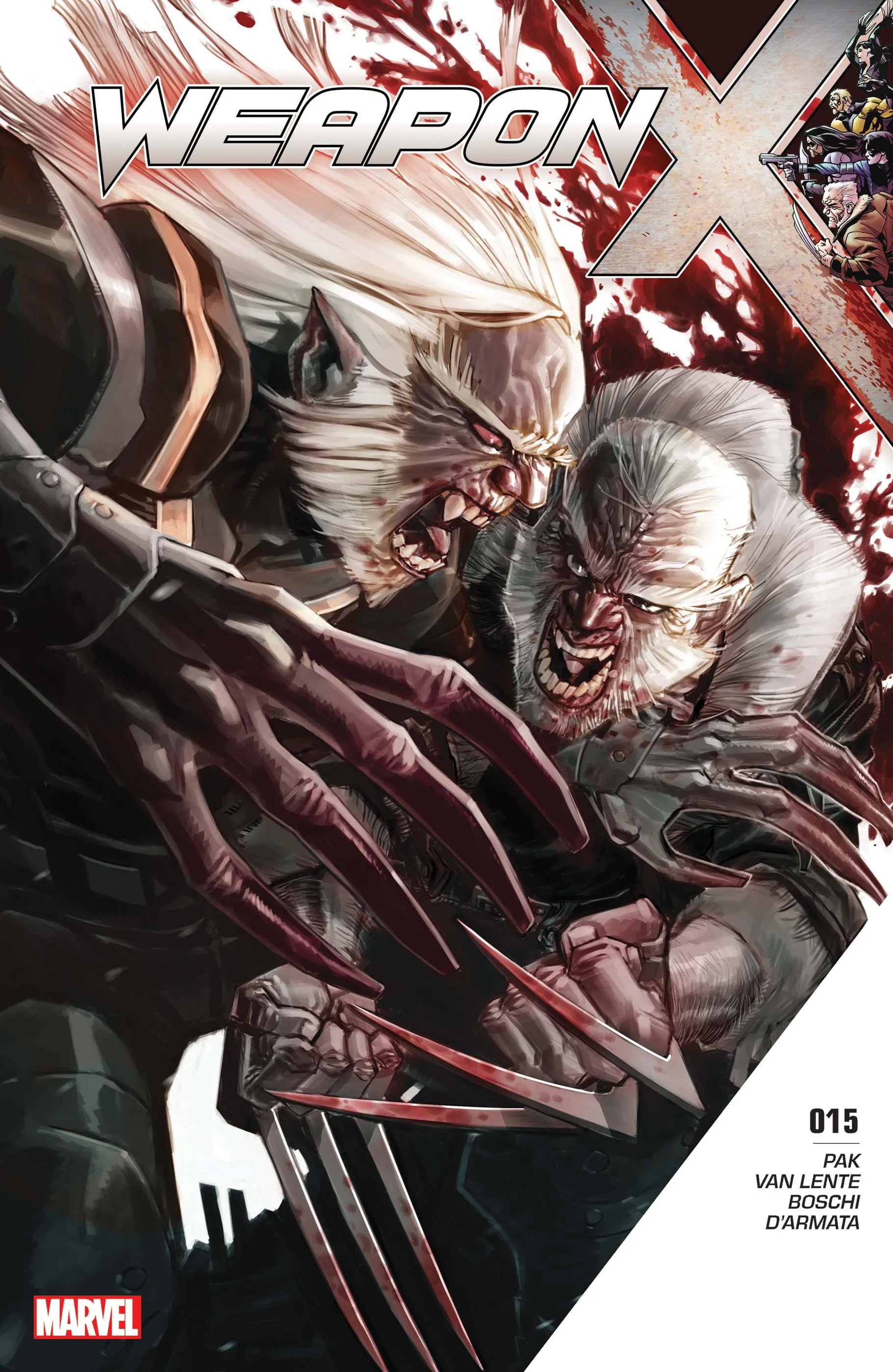 Couverture de Weapon X (2017) #15