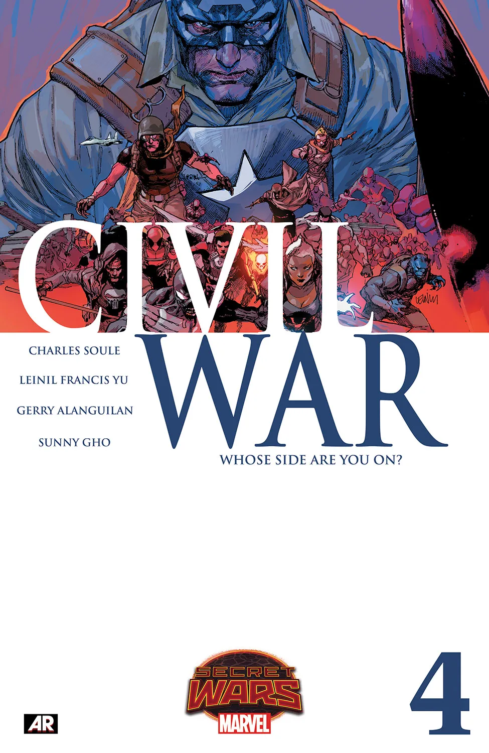 Couverture de Civil War (2015) #4