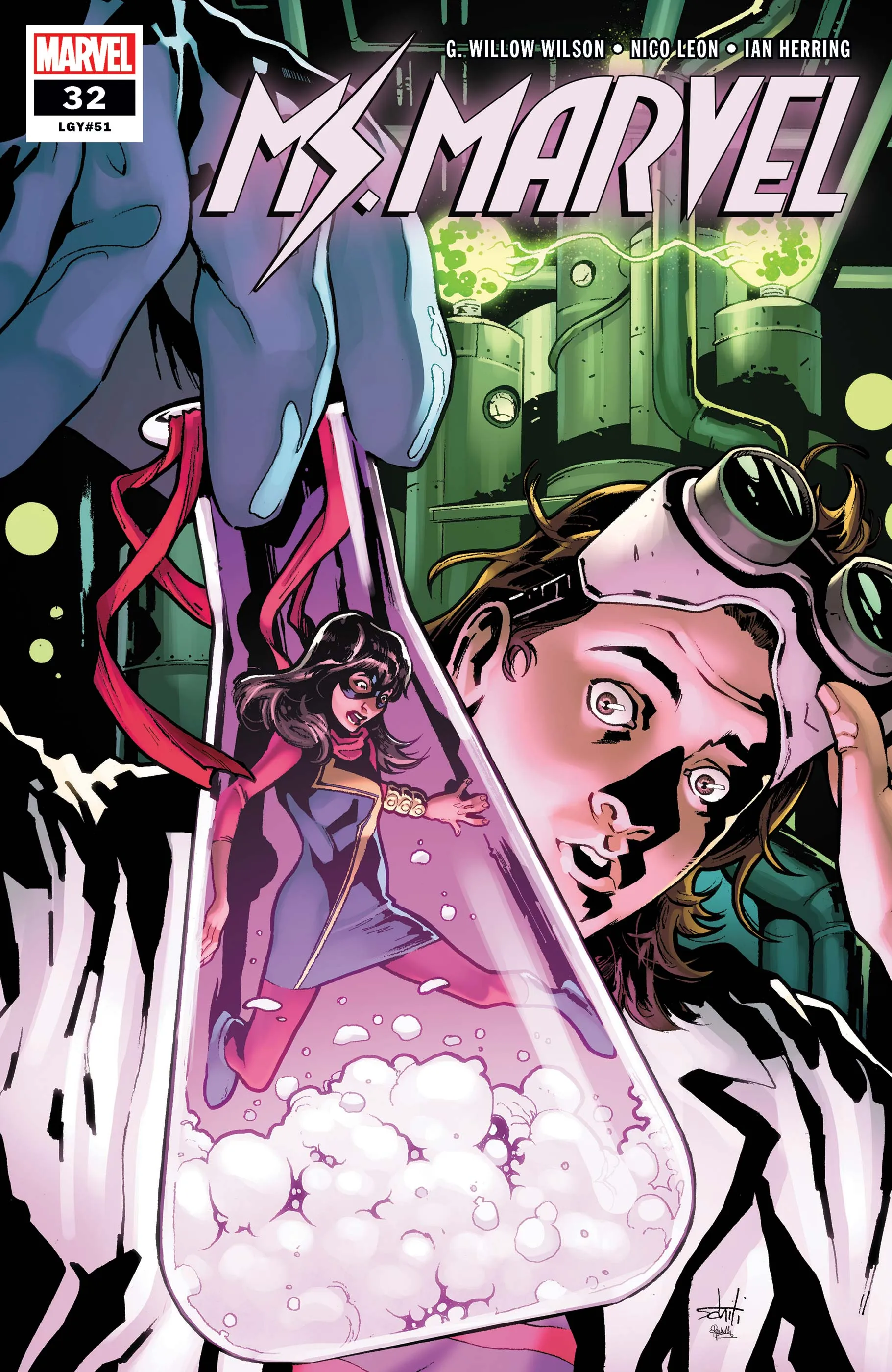 Couverture de Ms. Marvel (2015) #32
