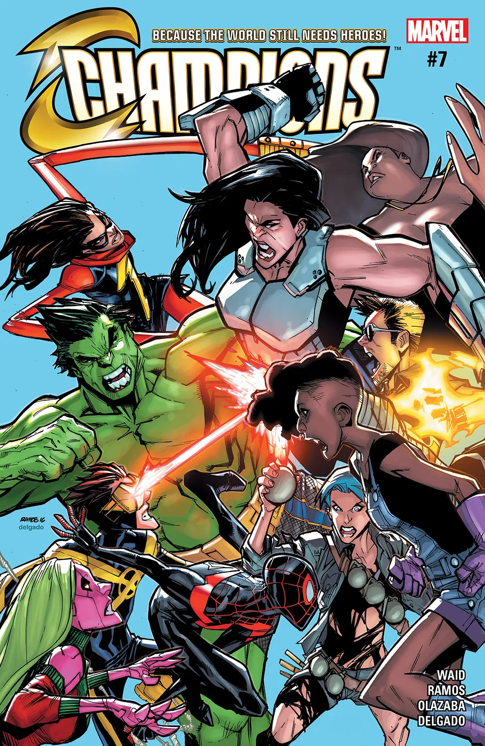 Couverture de Champions (2016) #7