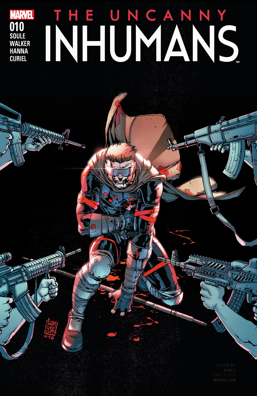 Couverture de Uncanny Inhumans (2015) #10