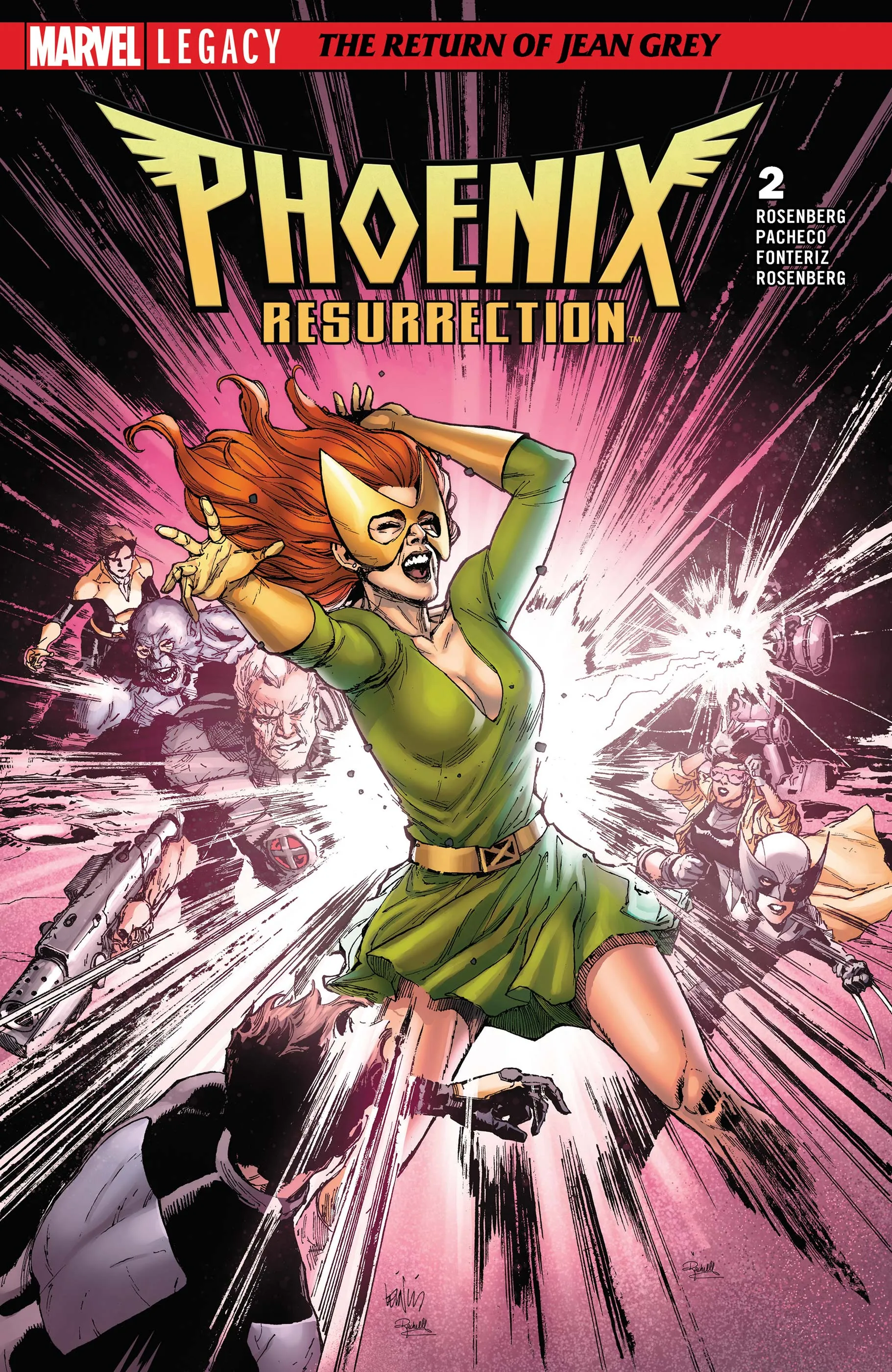 Couverture de Phoenix Resurrection: The Return of Jean Grey (2017) #2