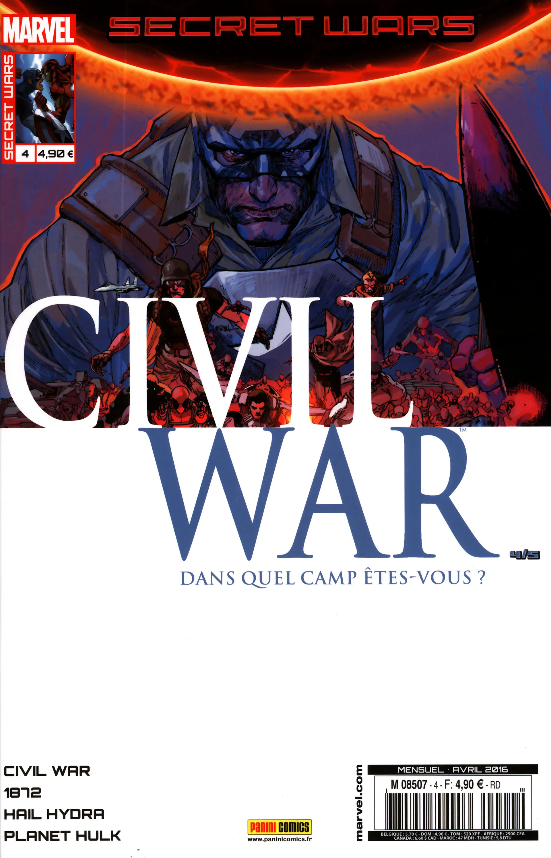 Secret Wars: Civil War n°4