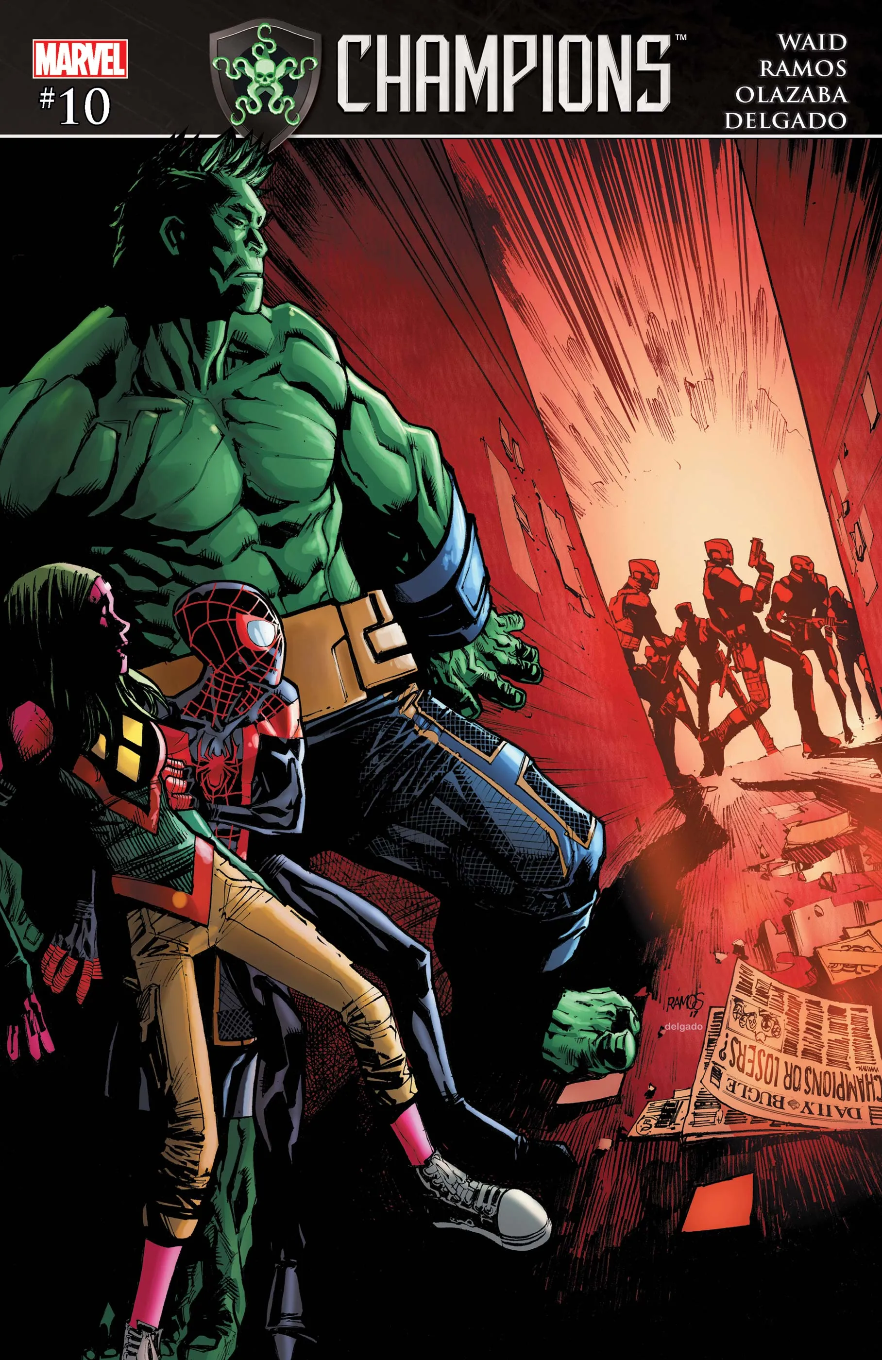 Couverture de Champions (2016) #10