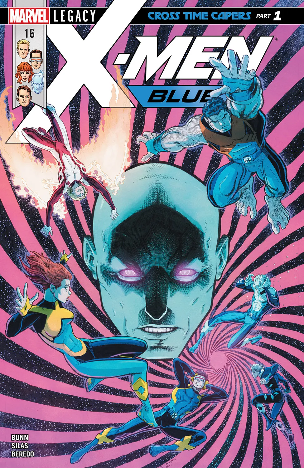 Couverture de X-Men: Blue (2017) #16