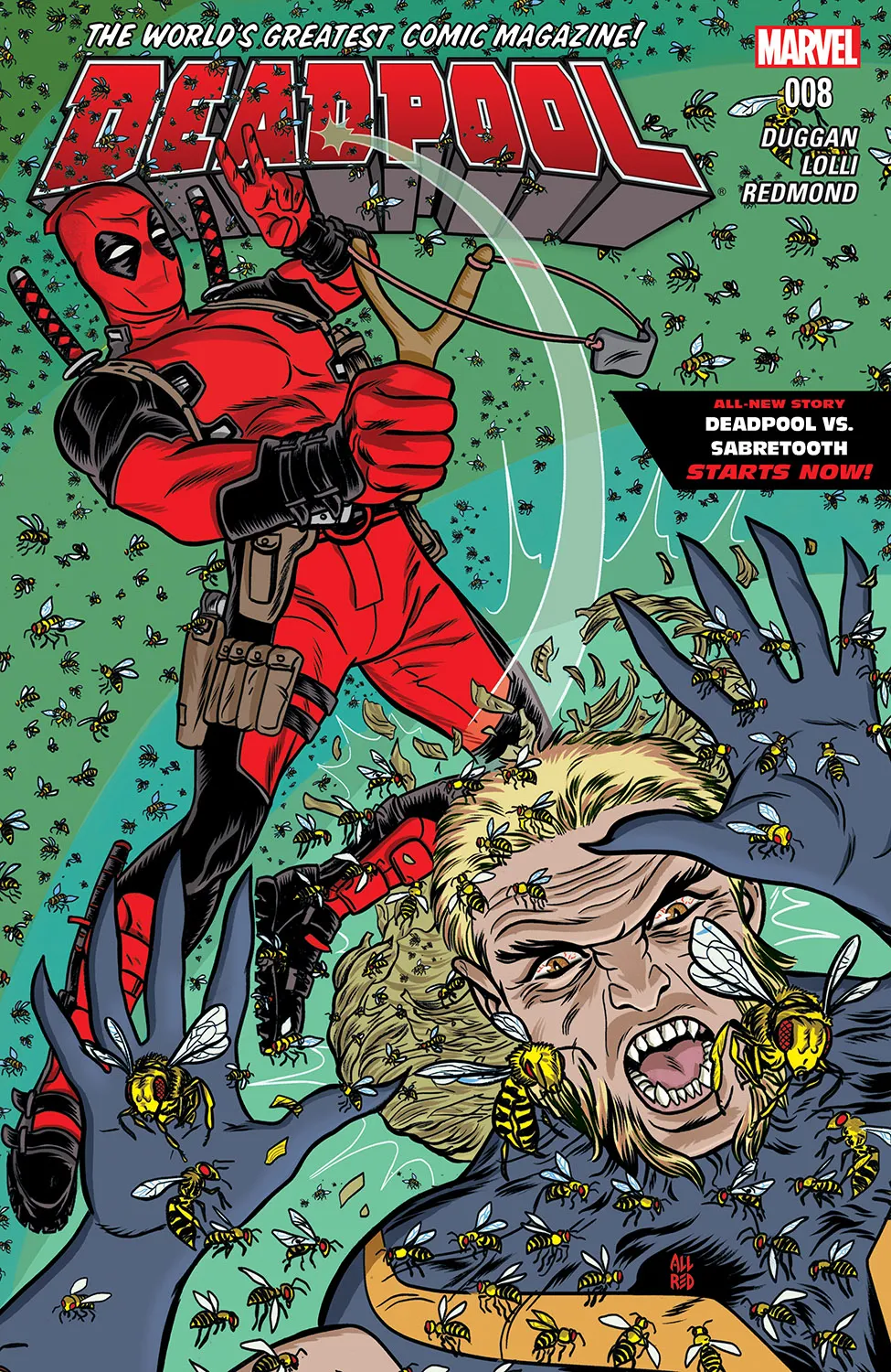 Couverture de Deadpool (2015) #8