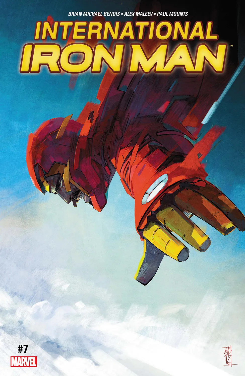 Couverture de International Iron Man (2016) #7