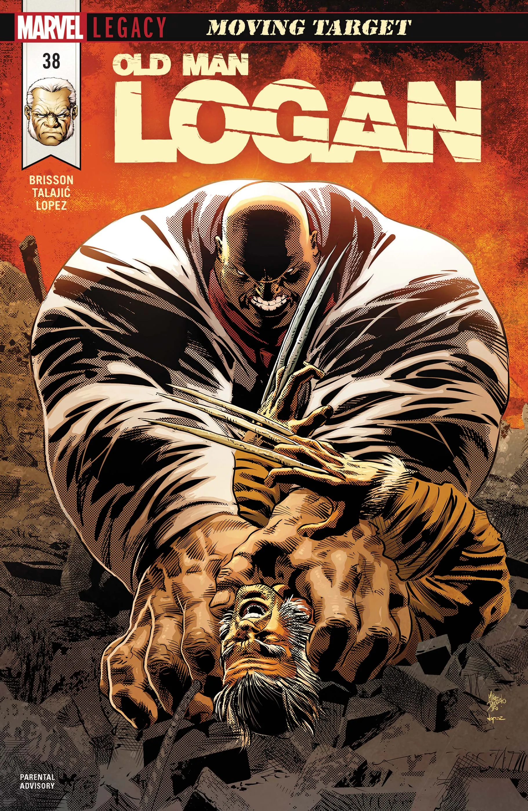 Couverture de Old Man Logan (2016) #38