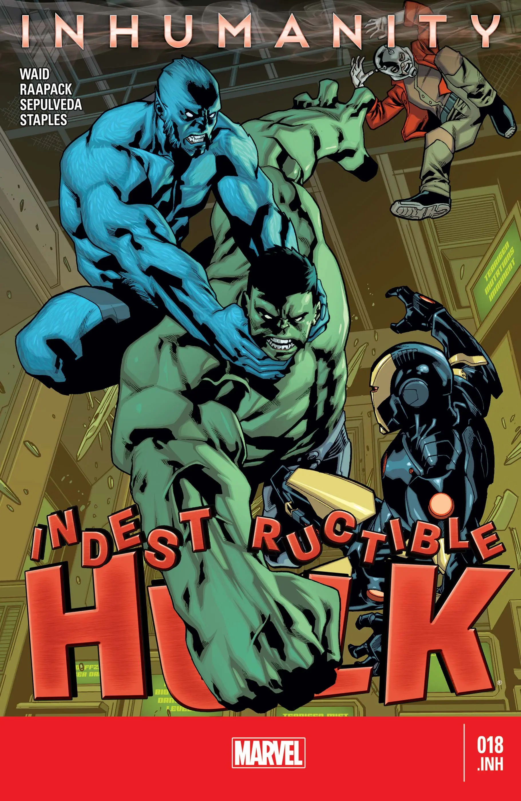 Couverture de Indestructible Hulk (2012) #18