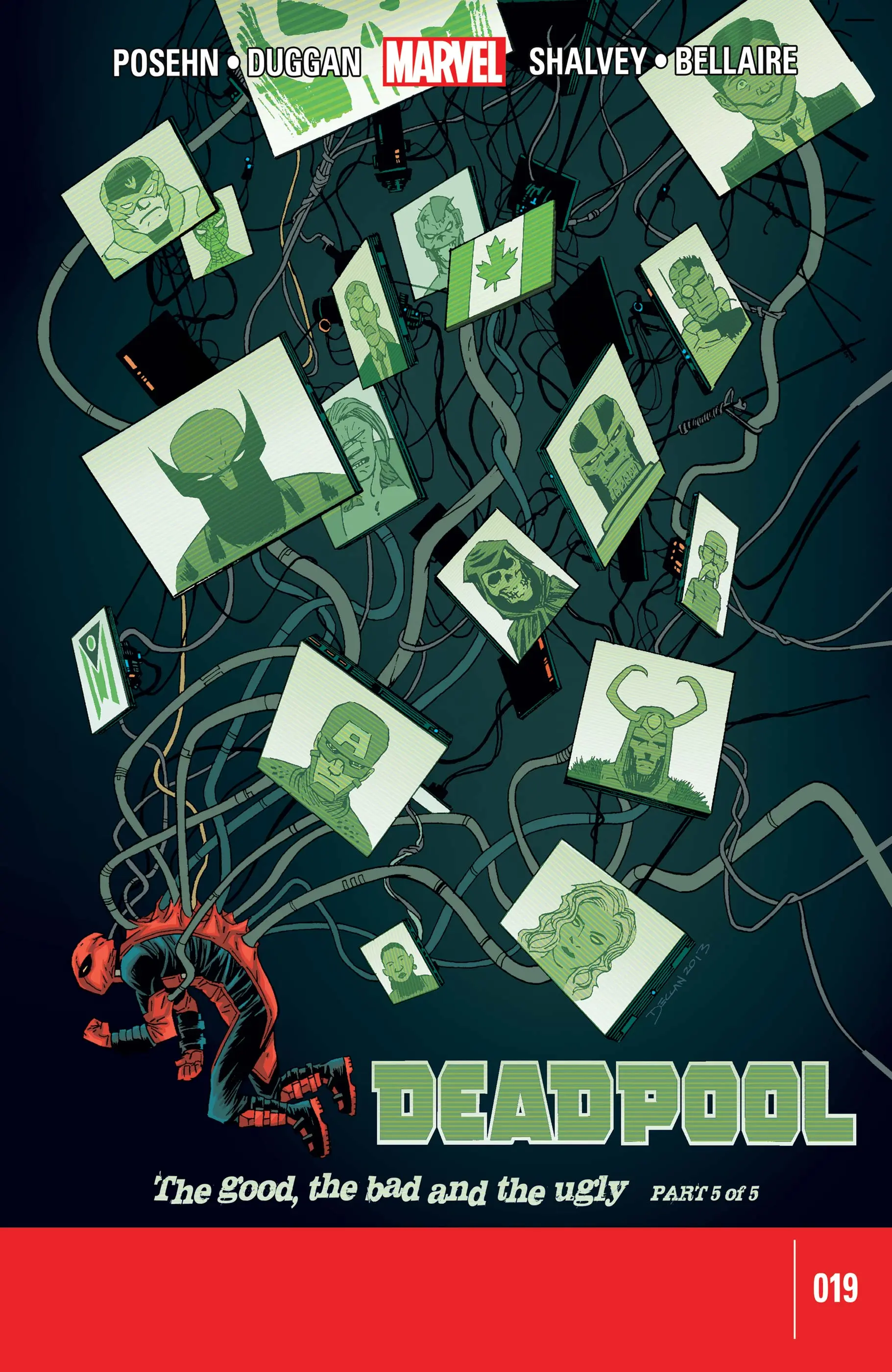 Couverture de Deadpool (2012) #19