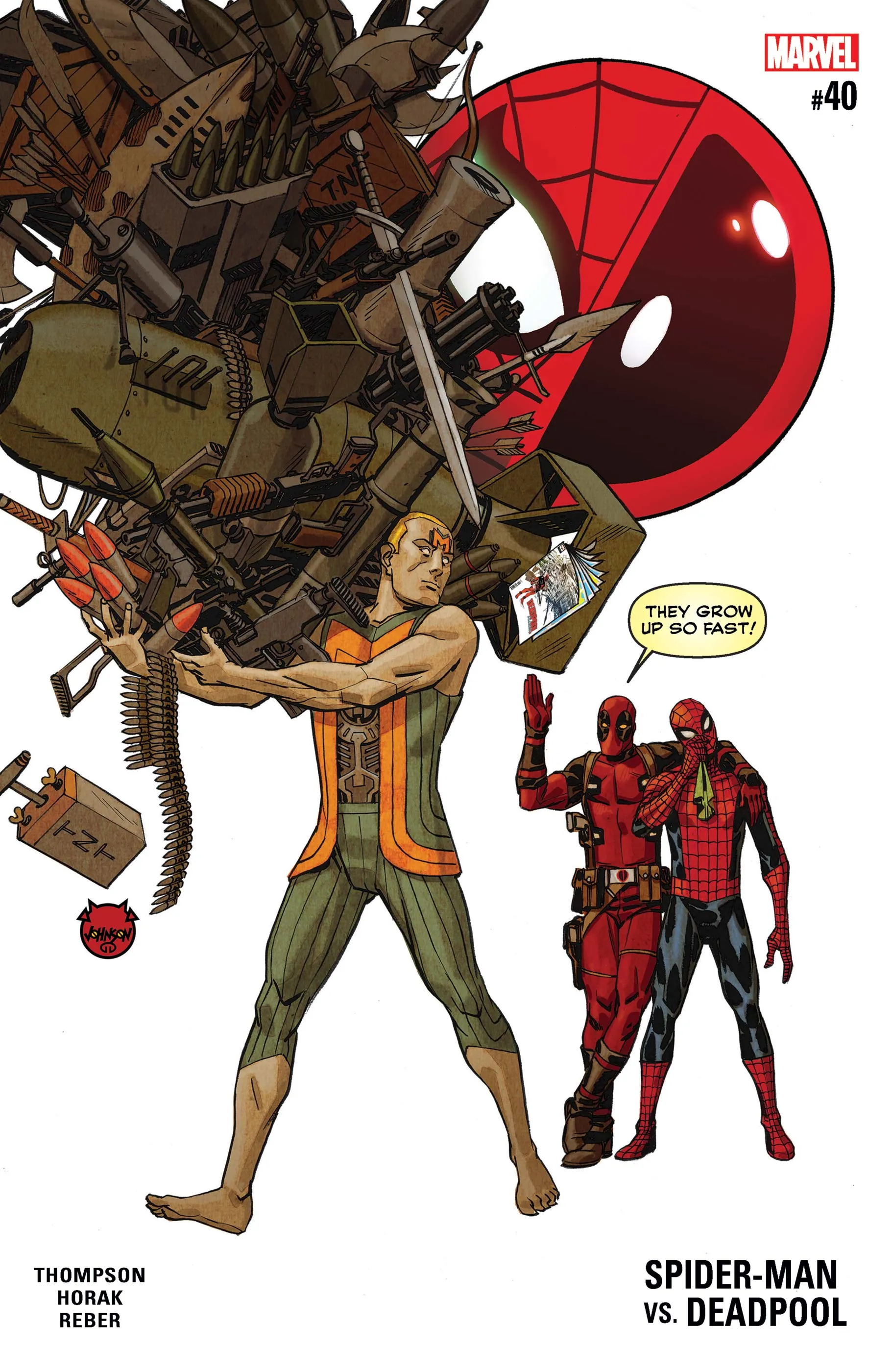 Couverture de Spider-Man/Deadpool (2016) #40