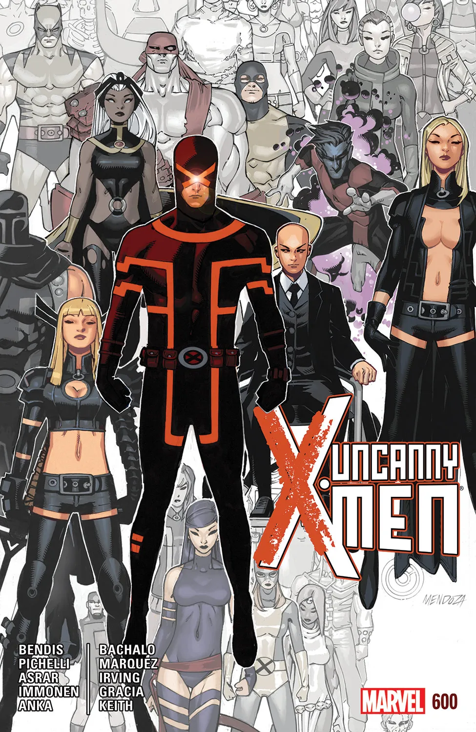 Couverture de Uncanny X-Men (2013) #600