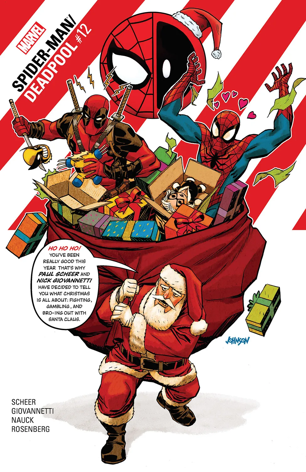 Couverture de Spider-Man/Deadpool (2016) #12