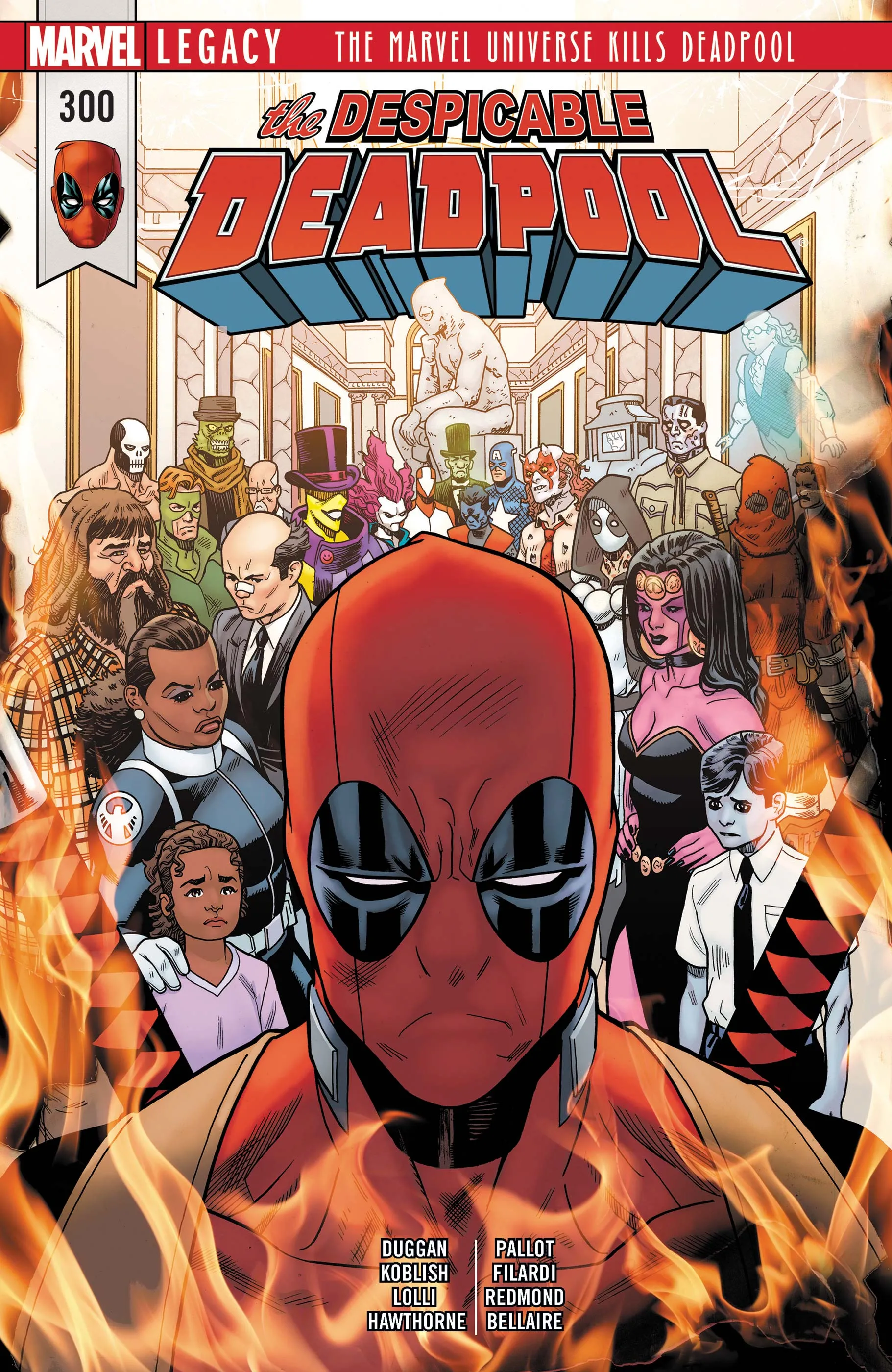 Couverture de Despicable Deadpool (2017) #300