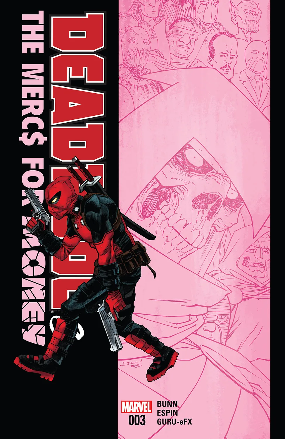 Couverture de Deadpool & the Mercs for Money (2016) #3
