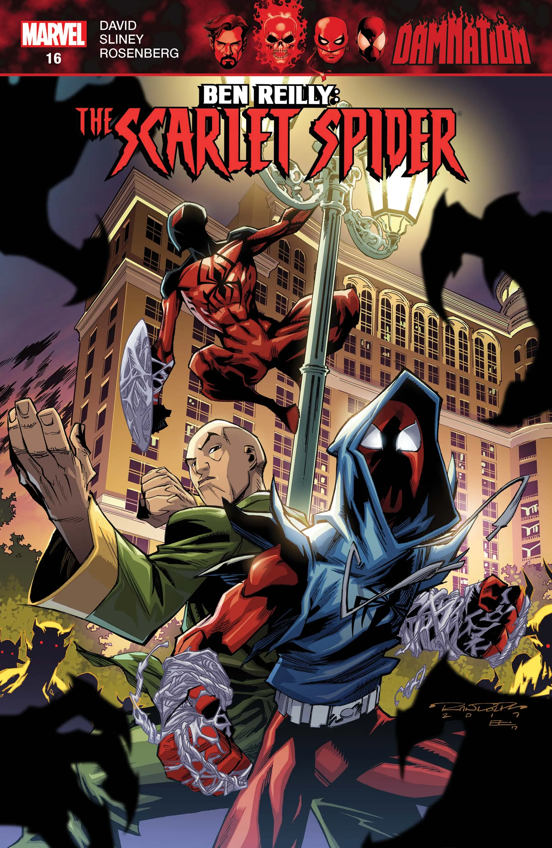 Couverture de Ben Reilly: Scarlet Spider (2017) #16