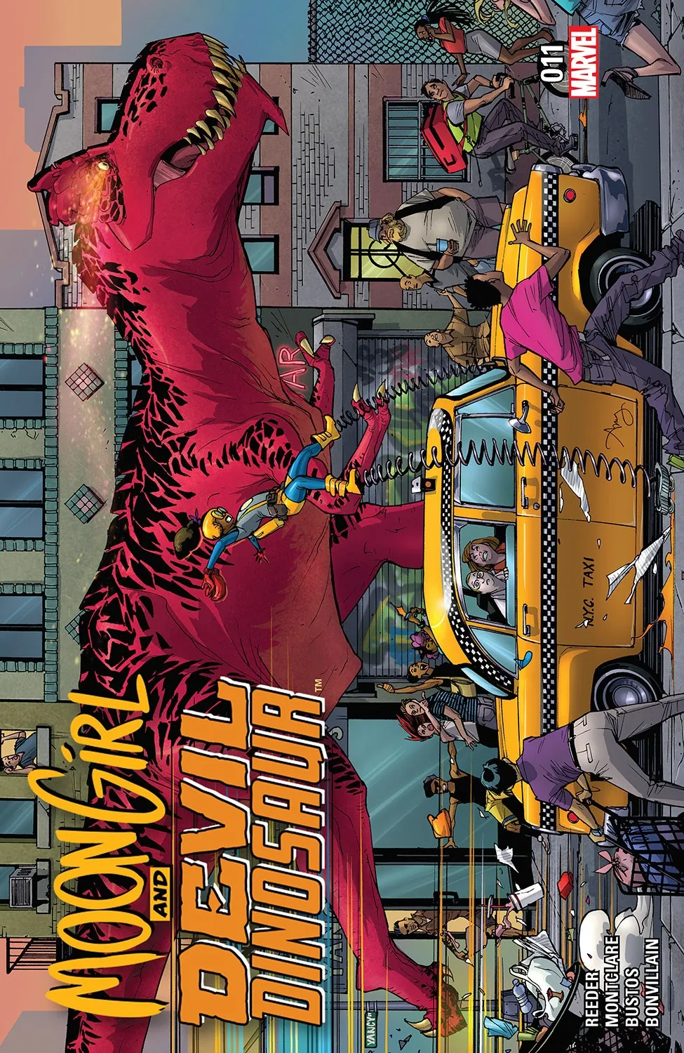 Couverture de Moon Girl and Devil Dinosaur (2015) #11