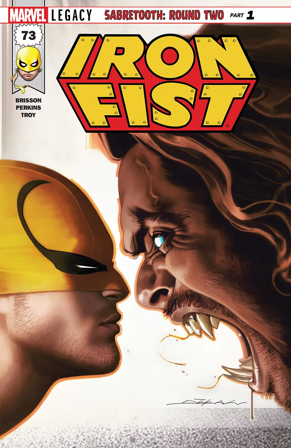 Couverture de Iron Fist (2017) #73
