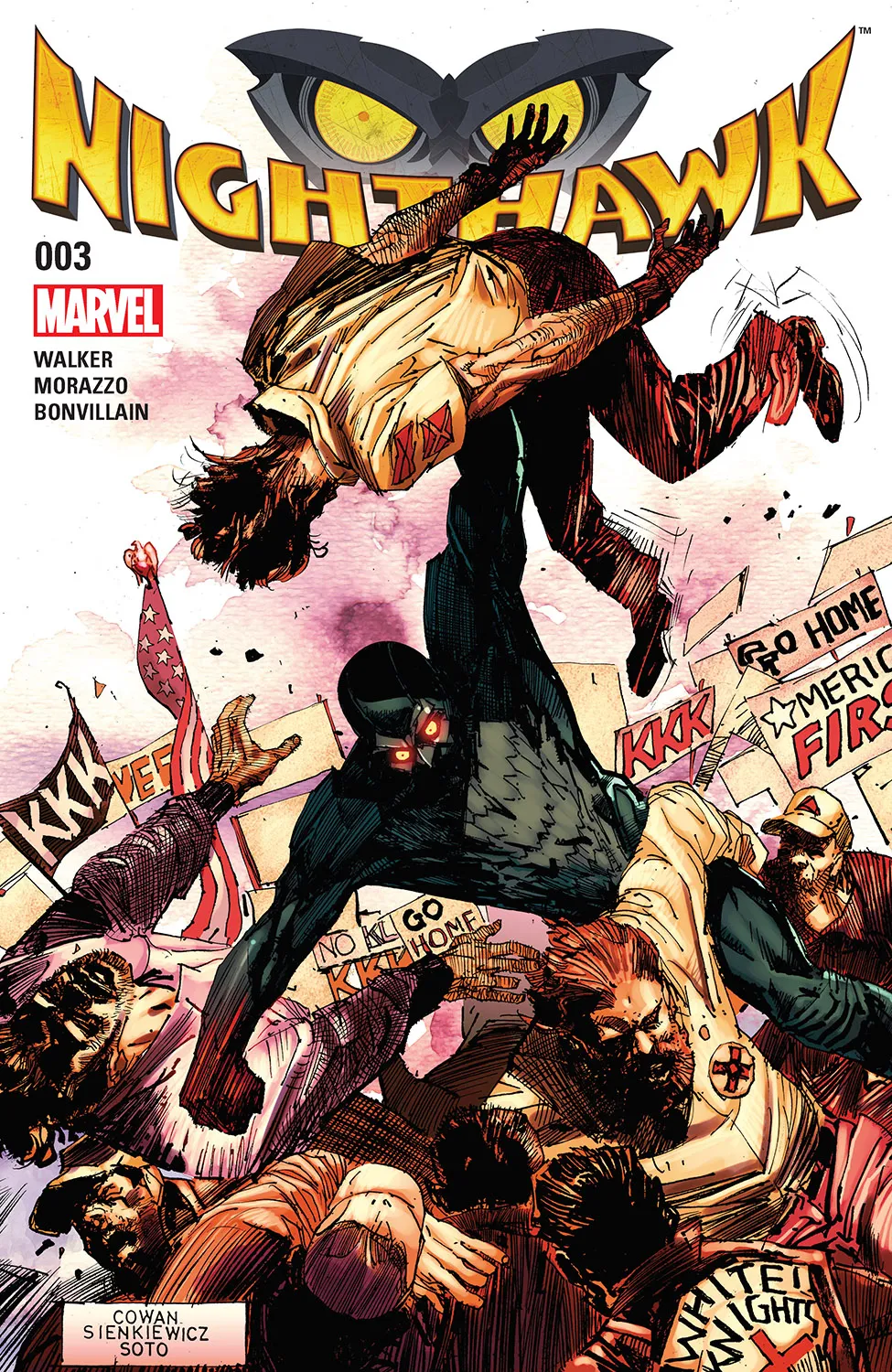 Couverture de Nighthawk (2016) #3