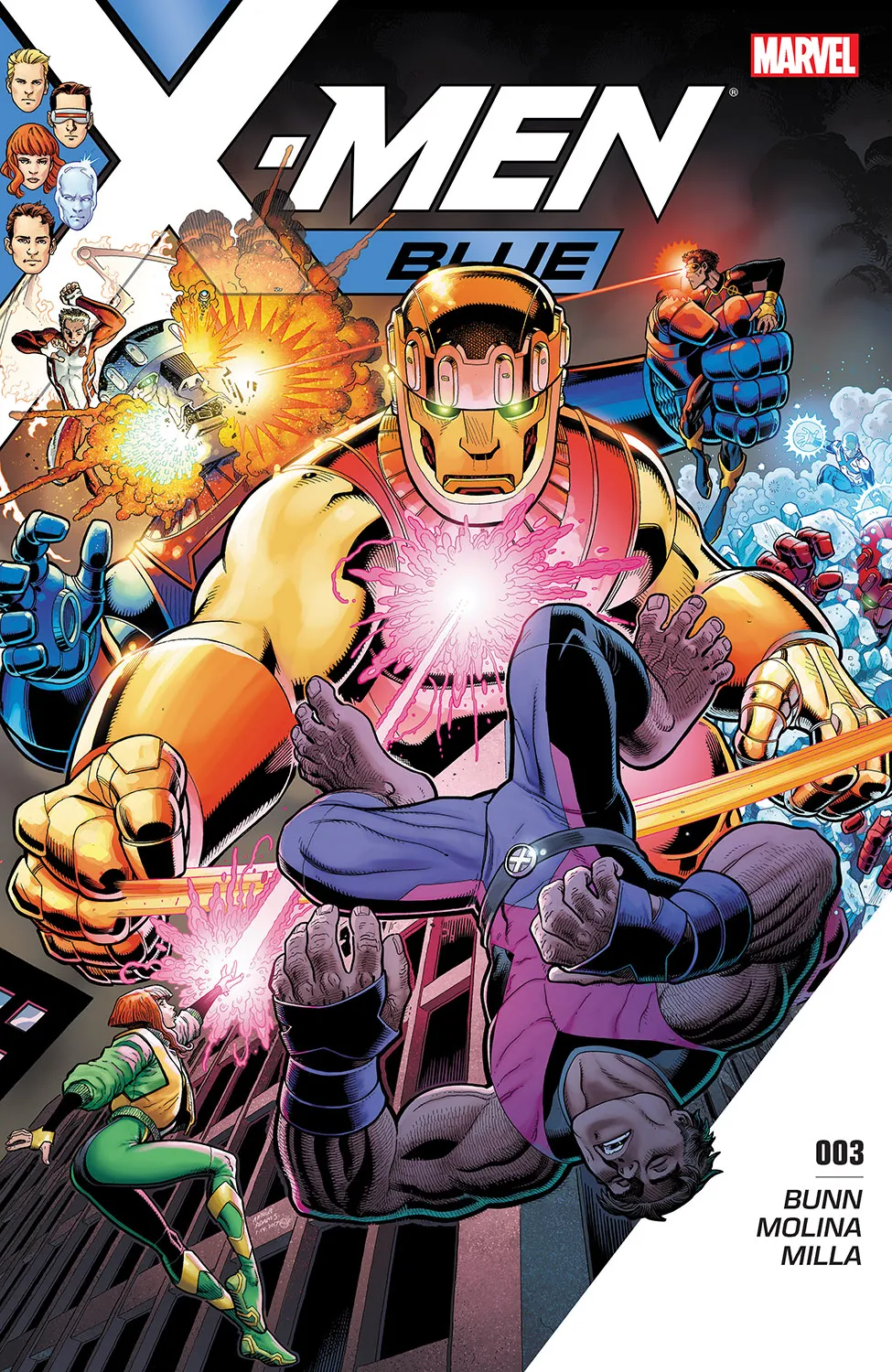 Couverture de X-Men: Blue (2017) #3