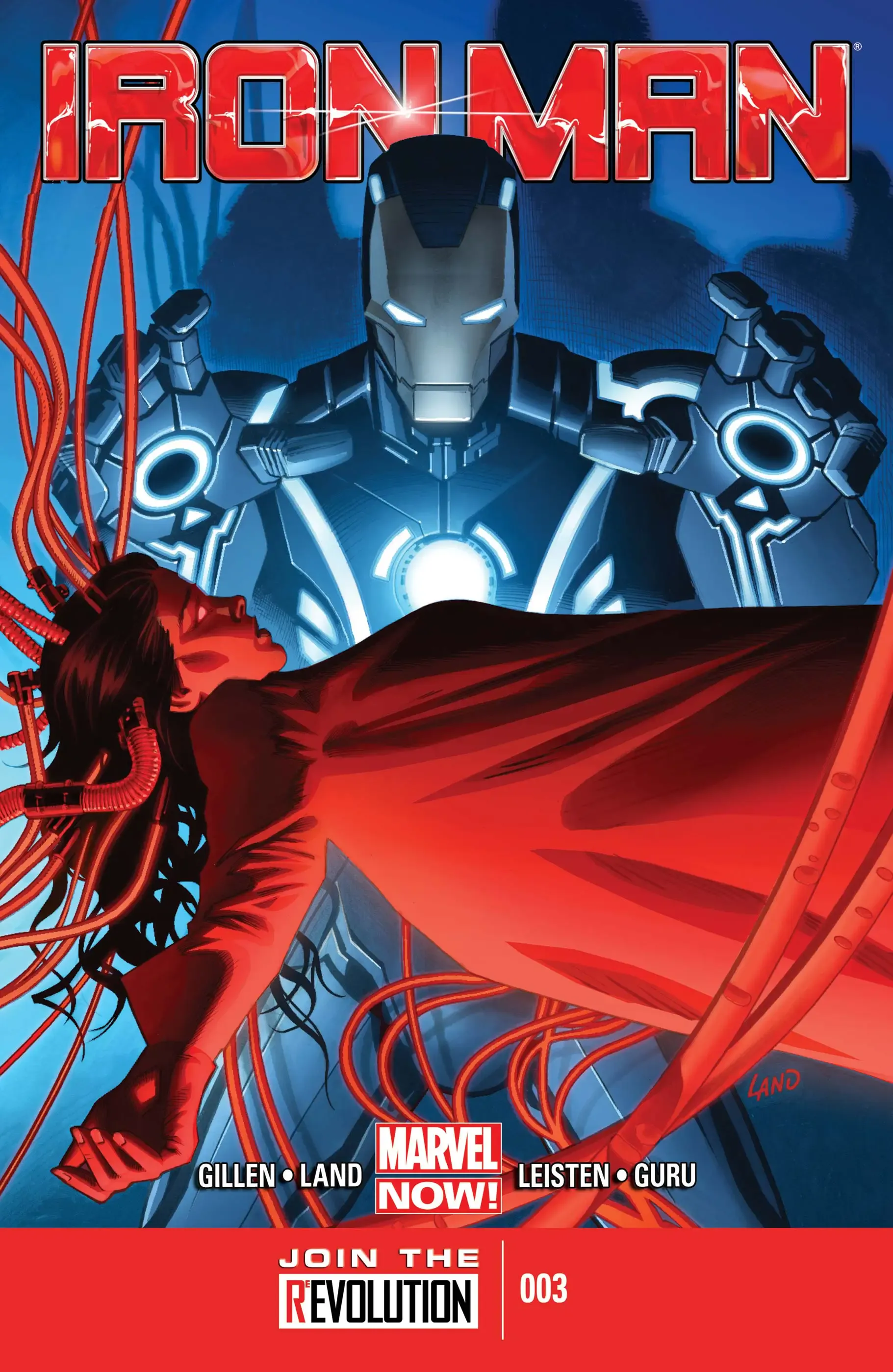 Couverture de Iron Man (2012) #3