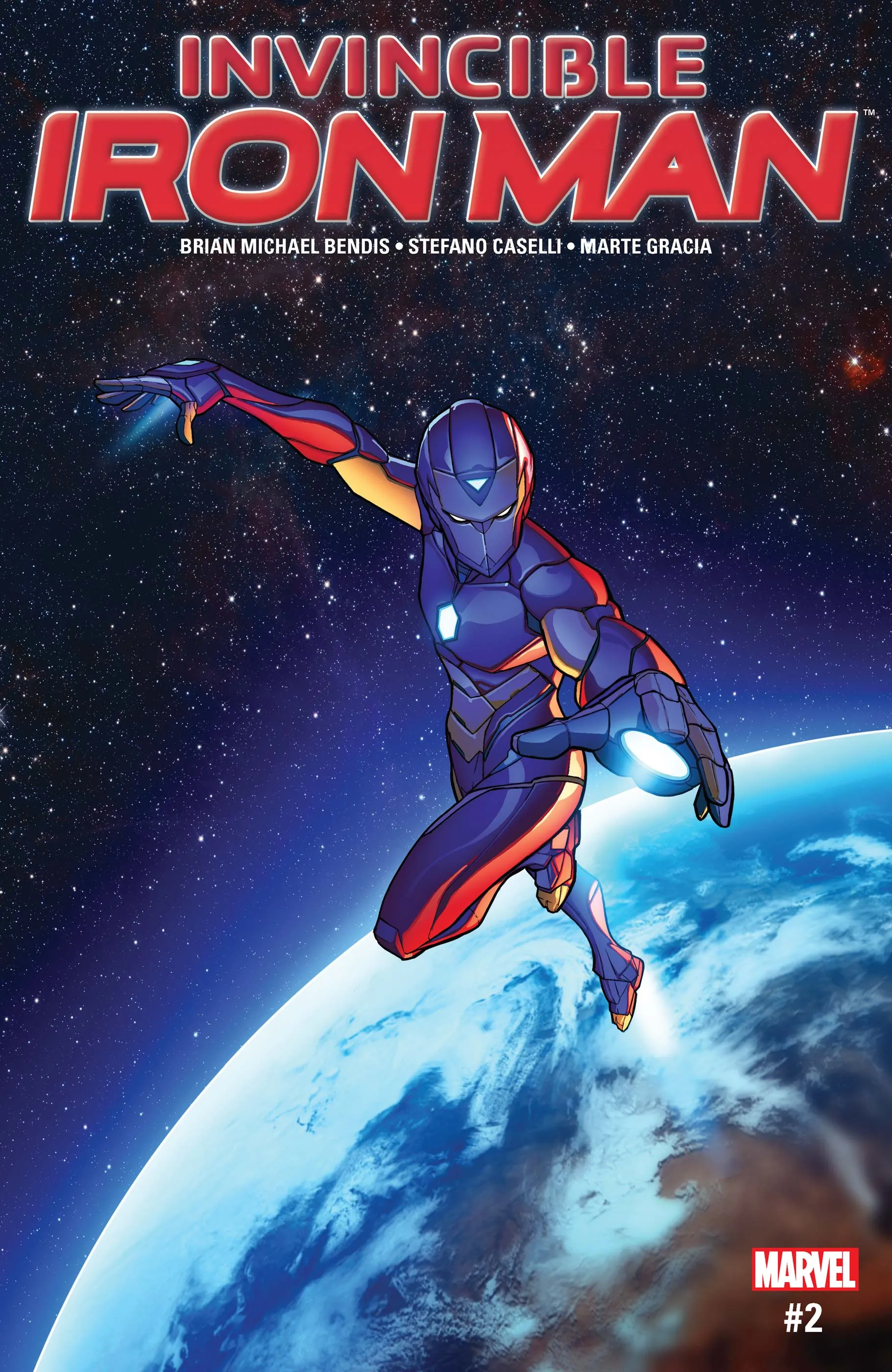Couverture de Invincible Iron Man (2016) #2