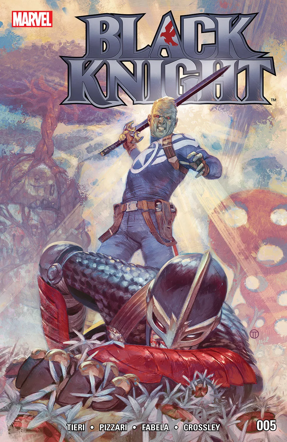 Couverture de Black Knight (2015) #5