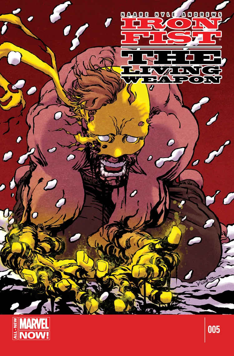 Couverture de Iron Fist: The Living Weapon (2014) #5