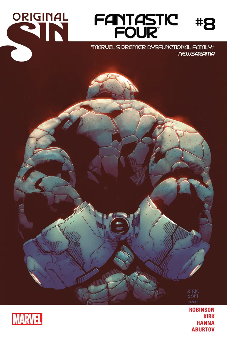 Couverture de Fantastic Four (2014) #8