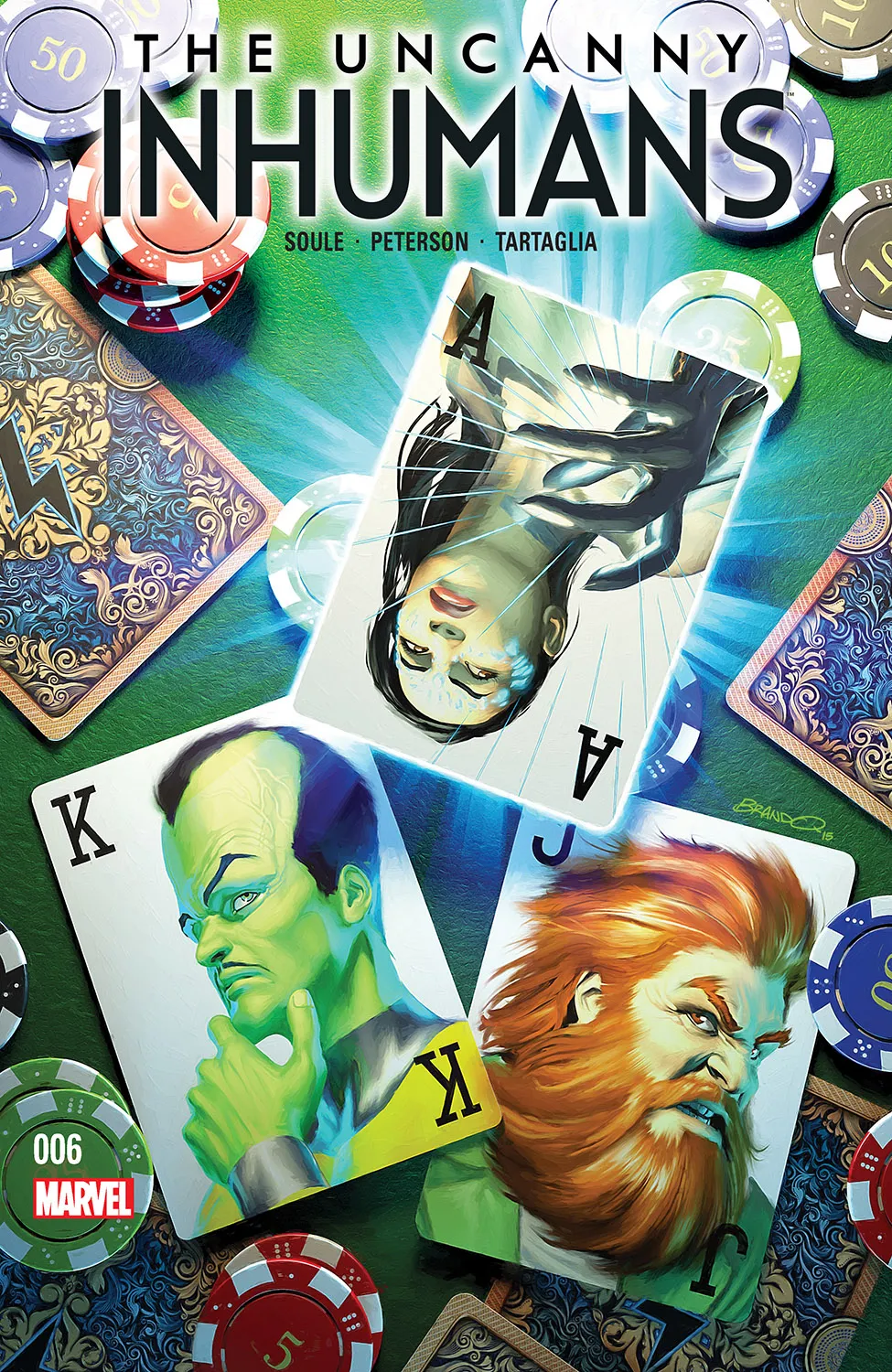 Couverture de Uncanny Inhumans (2015) #6