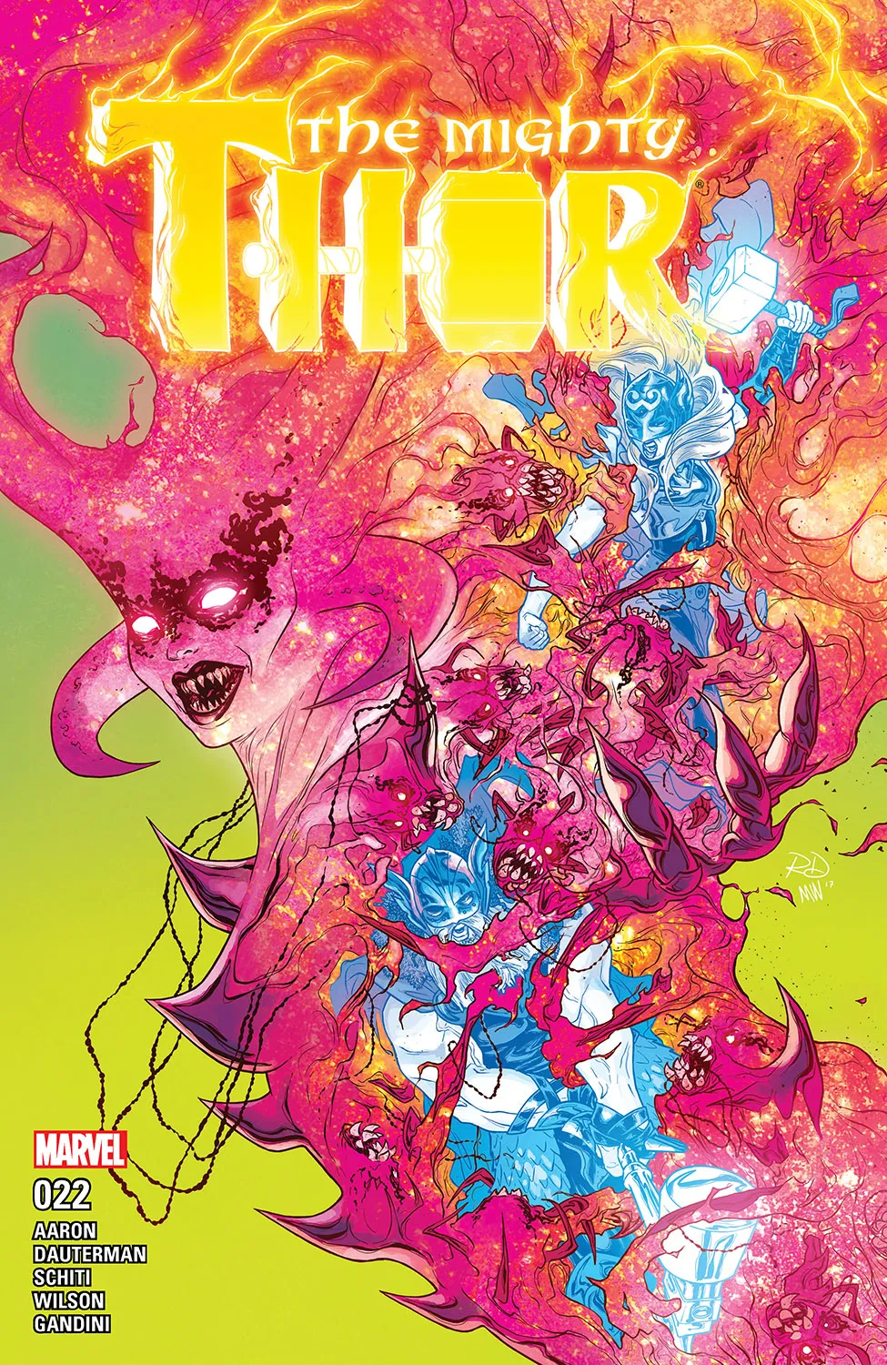 Couverture de Mighty Thor (2015) #22