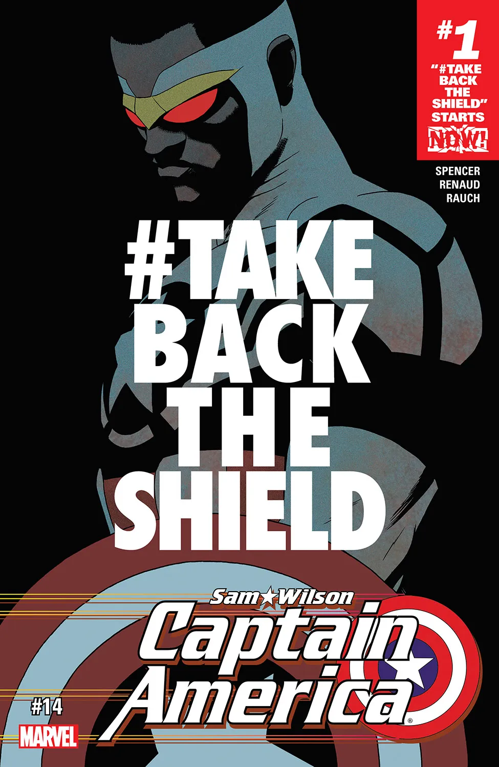 Couverture de Captain America: Sam Wilson (2015) #14