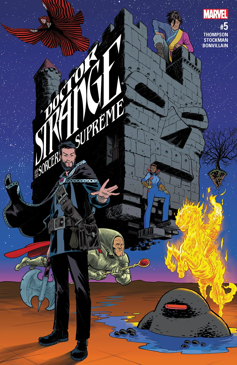 Couverture de Doctor Strange and the Sorcerers Supreme (2016) #5