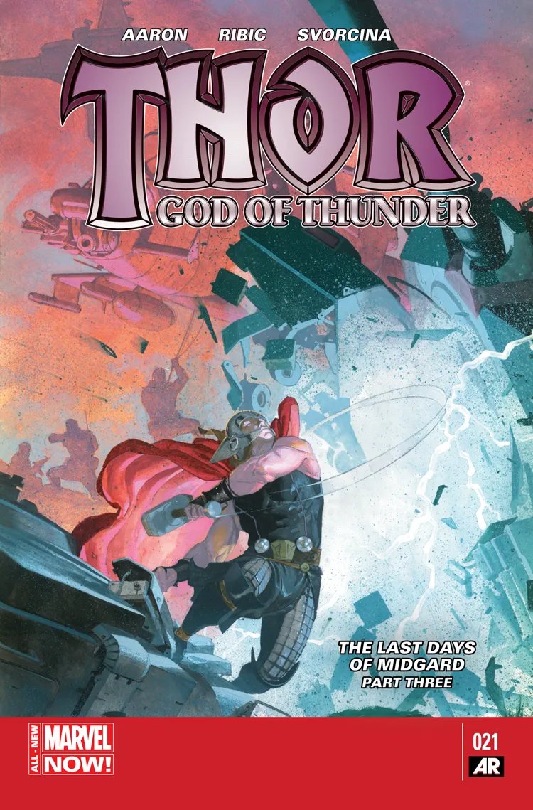 Couverture de Thor: God of Thunder (2012) #21