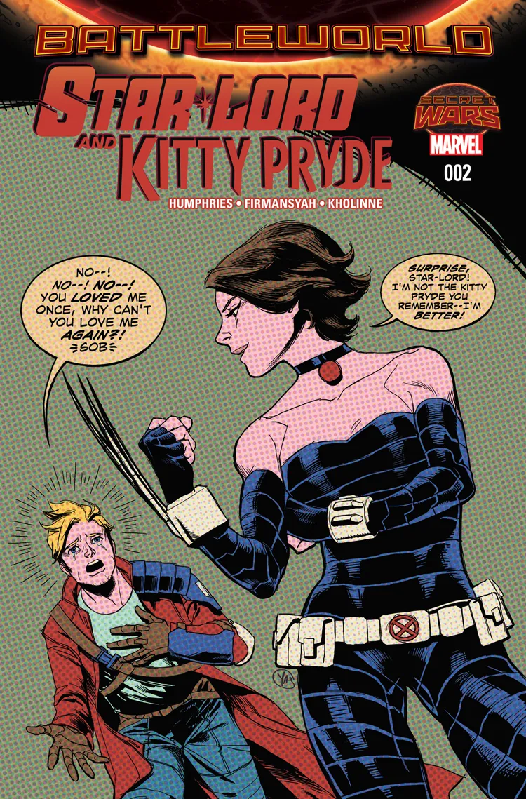 Couverture de Star-Lord and Kitty Pryde (2015) #2