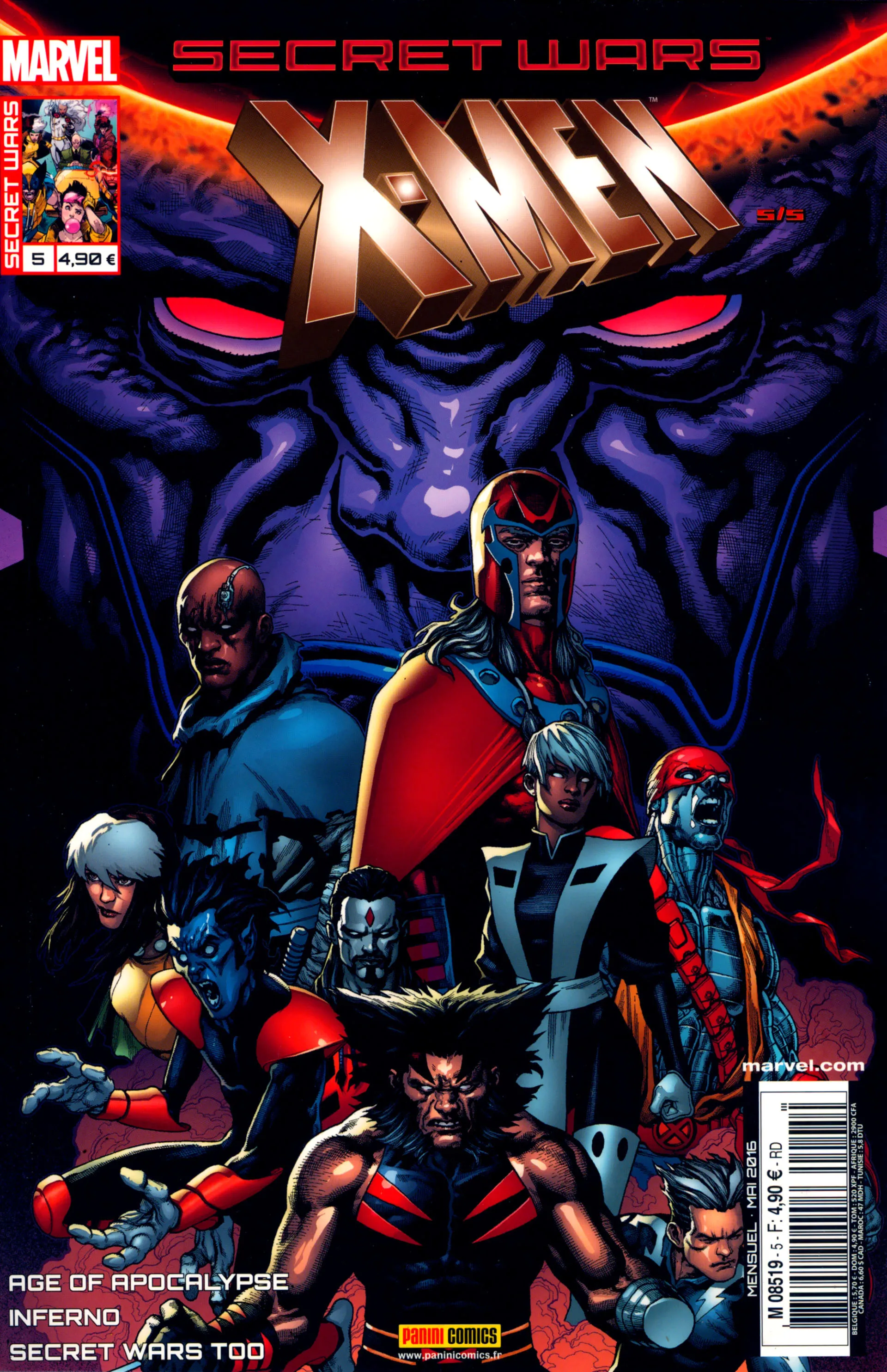 Secret Wars : X-men n°5