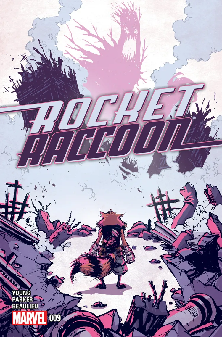 Couverture de Rocket Raccoon (2014) #9