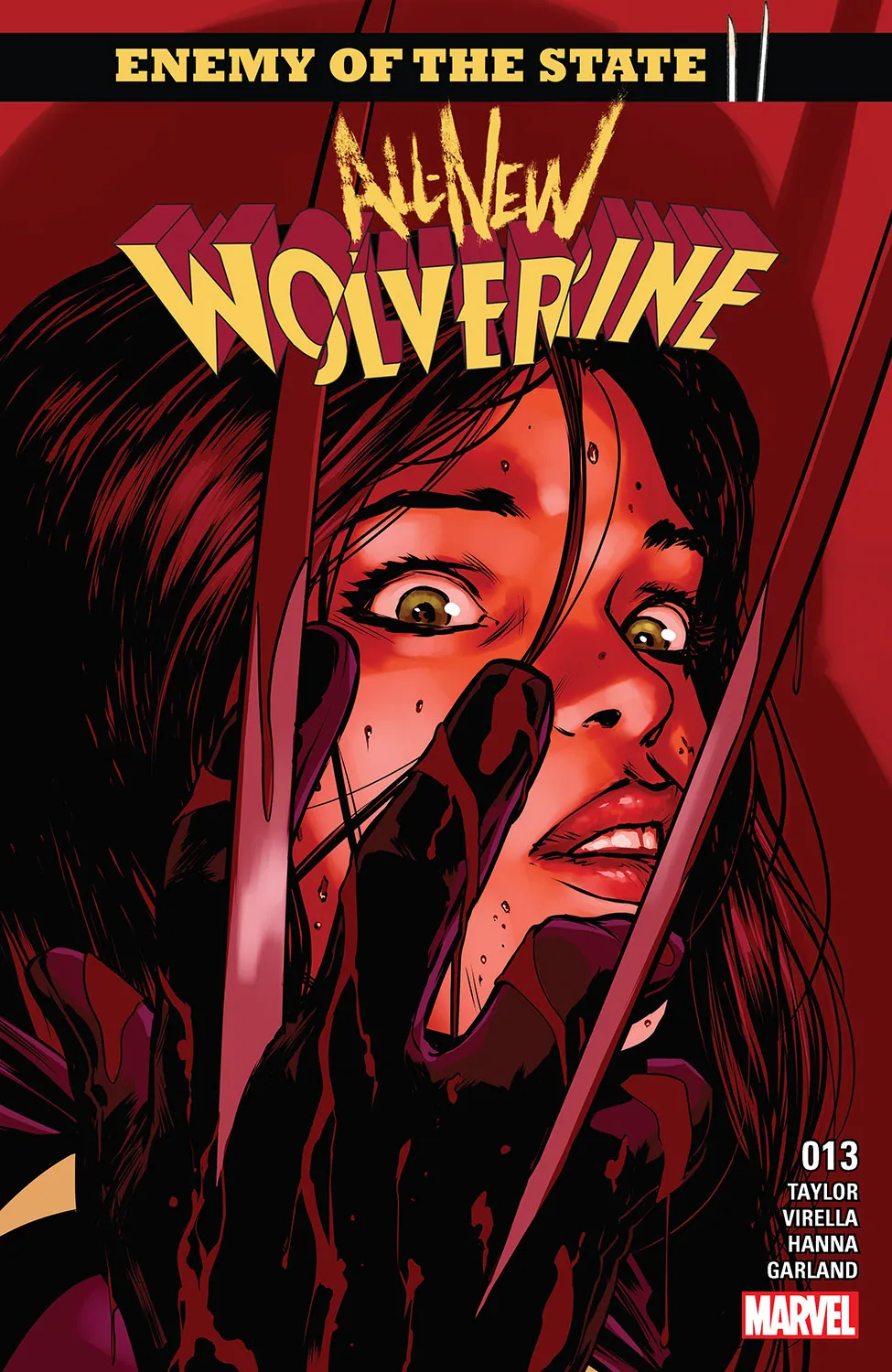 Couverture de All-New Wolverine (2015) #13