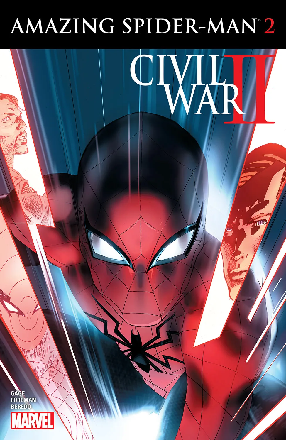 Couverture de Civil War II: Amazing Spider-Man (2016) #2