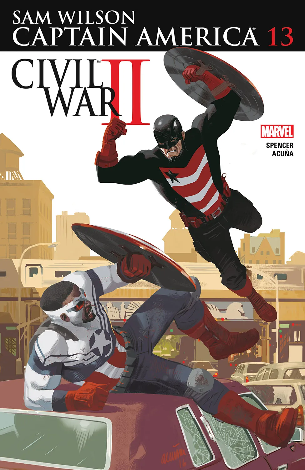 Couverture de Captain America: Sam Wilson (2015) #13