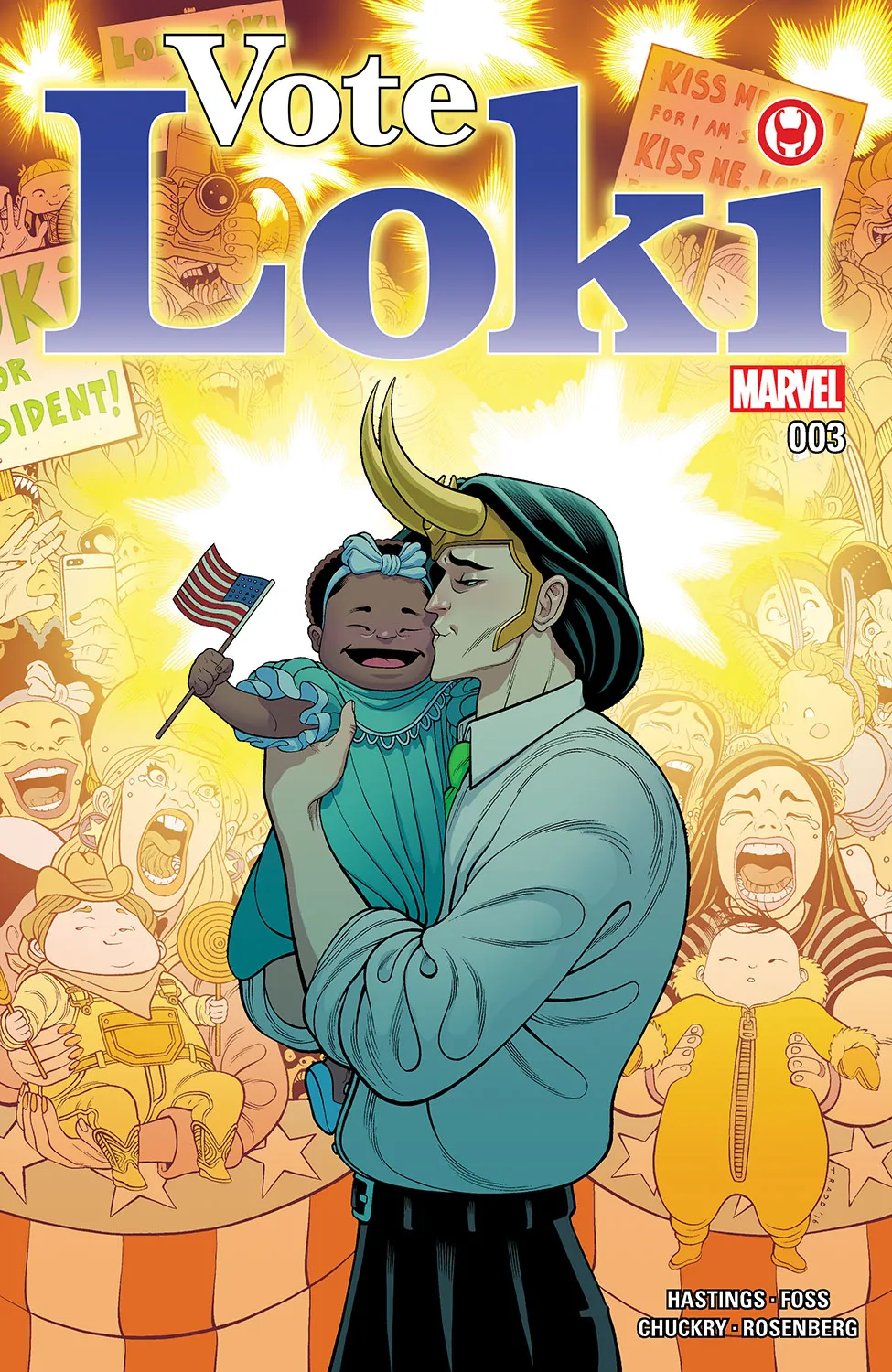 Couverture de Vote Loki (2016) #3